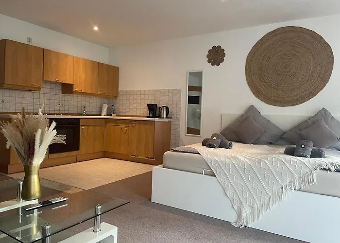 Apartament Kingsize Bett Boho Mit Tiefgarage Naehe Salzburg