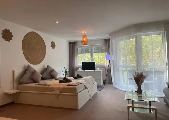 Kingsize Bett Boho Mit Tiefgarage Naehe Salzburg * Freilassing